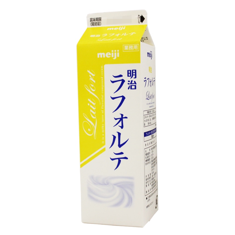 るな　クリーム100g×4 明治 ラフォルテ 1000ml | 製菓材料の通販ならdanno flour & sugar shop