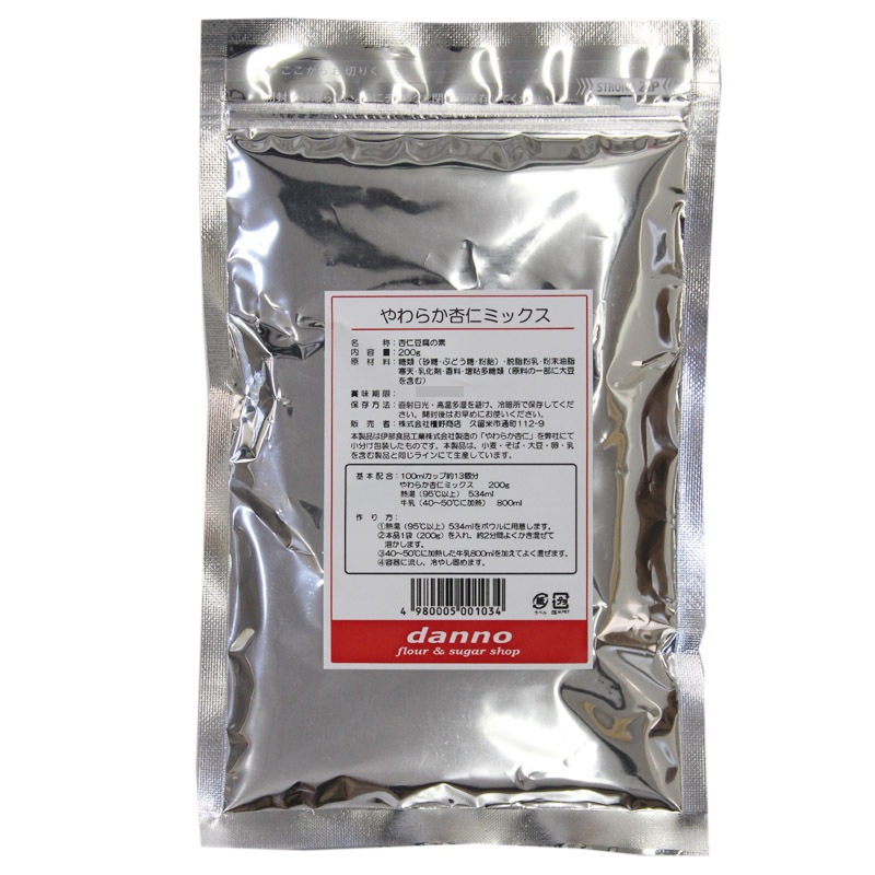 やわらか杏仁ミックス 200g | 製菓材料の通販ならdanno flour
