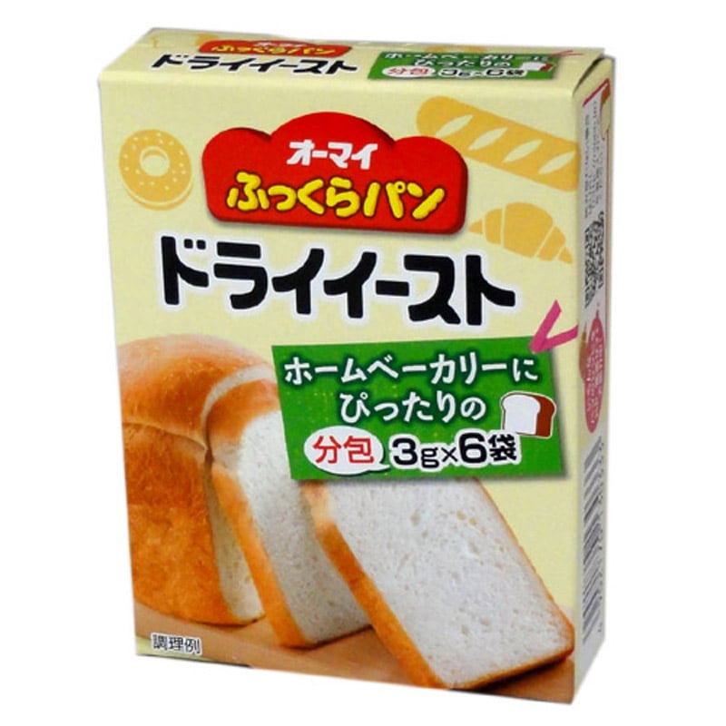 ふっくらパンドライイースト 3g×6 | 製菓材料の通販ならdanno flour