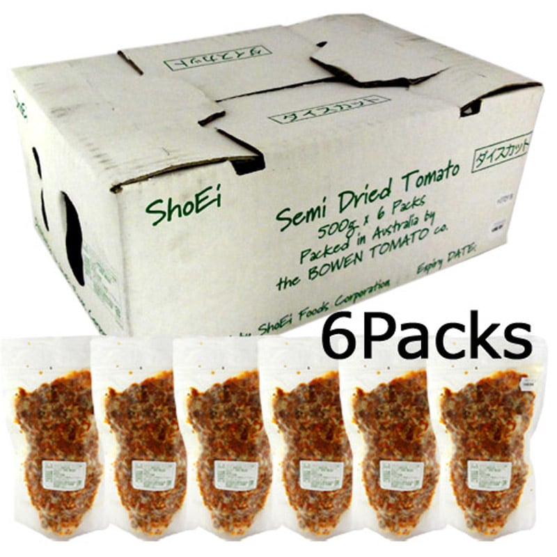 セミドライトマトダイスカット(冷凍) 500g×6パック | 製菓材料の通販