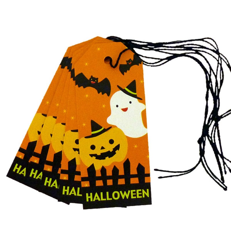 タグ ハロウィン 5個入 | 製菓材料の通販ならdanno flour & sugar shop