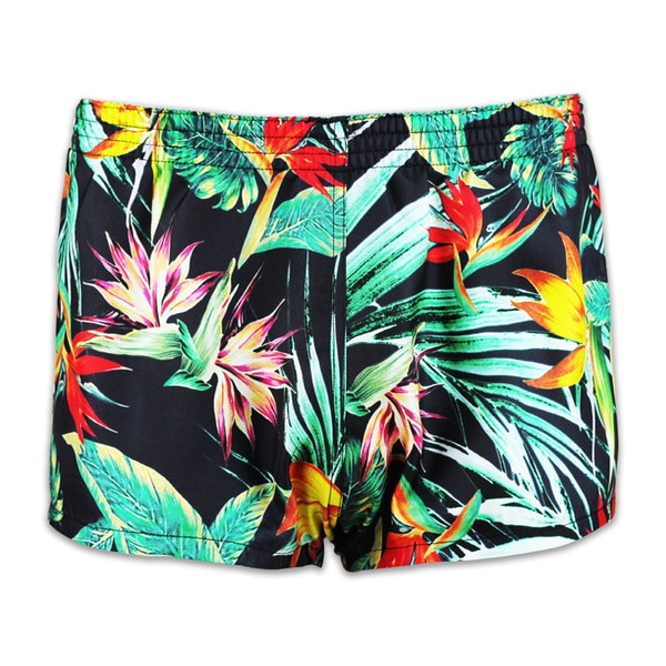 メンズ シルクトランクス Tropical トロピカル メンズ メンズ レディースボクサーパンツ Dark Shiny