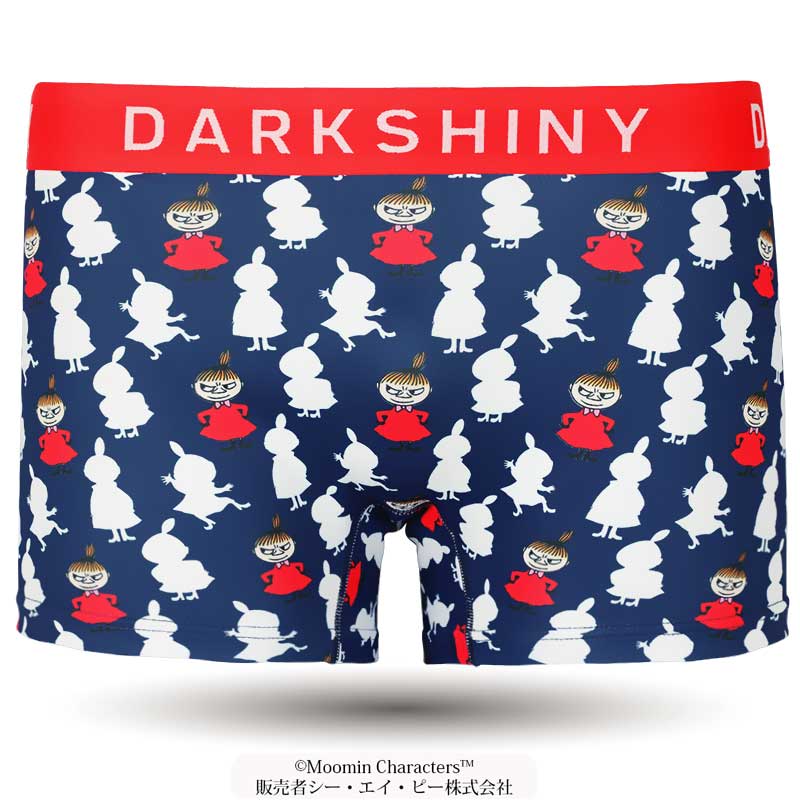 DARKSHINY ×MOOMIN コラボ ユニセックスボクサーパンツ - リトルミイ