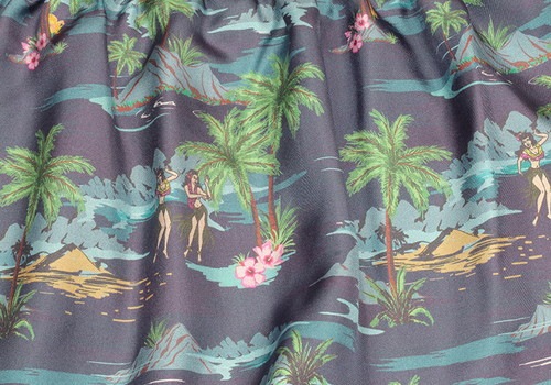 ��� ���륯�ȥ�󥯥� - PALM ISLAND��Dark Navy �ѡ��ॢ������ �������ͥ��ӡ�