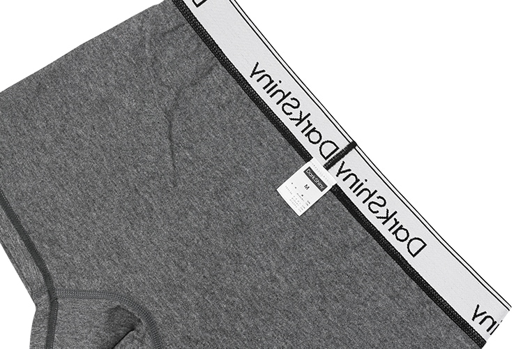 メンズ コットンクラシック ボクサーパンツ - Heather Dark Gray