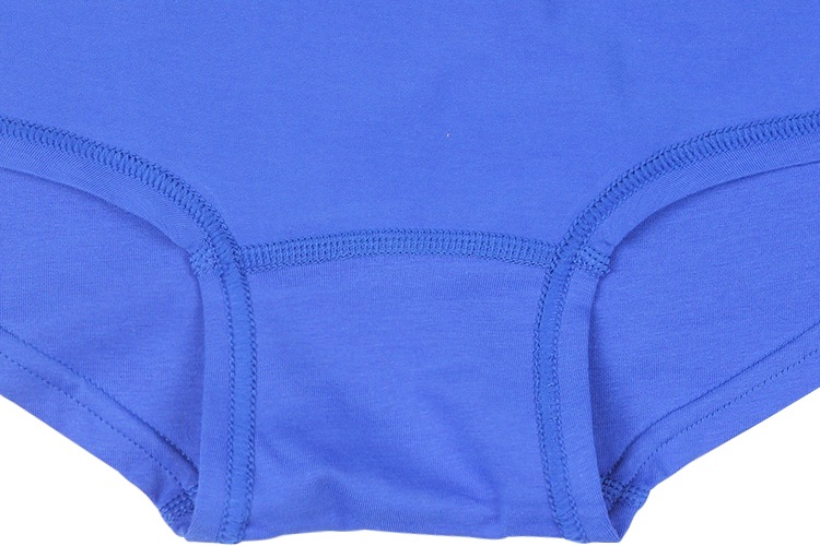 レディース コットンクラシック ボクサーパンツ - Blue ブルー