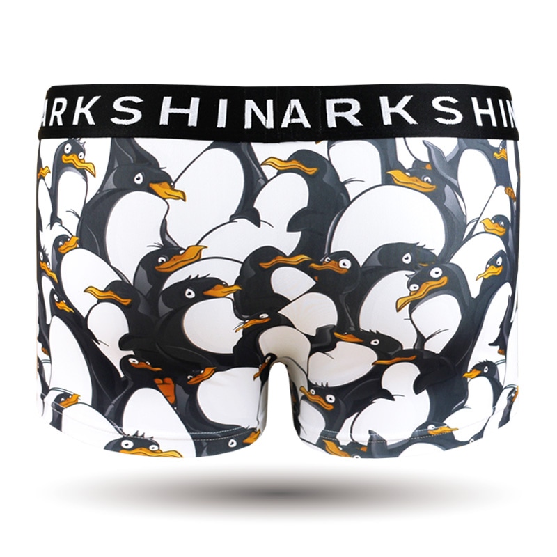 ぺんぎん？ ページ メンズ イエローラベル マイクロボクサーパンツ PENGUIN