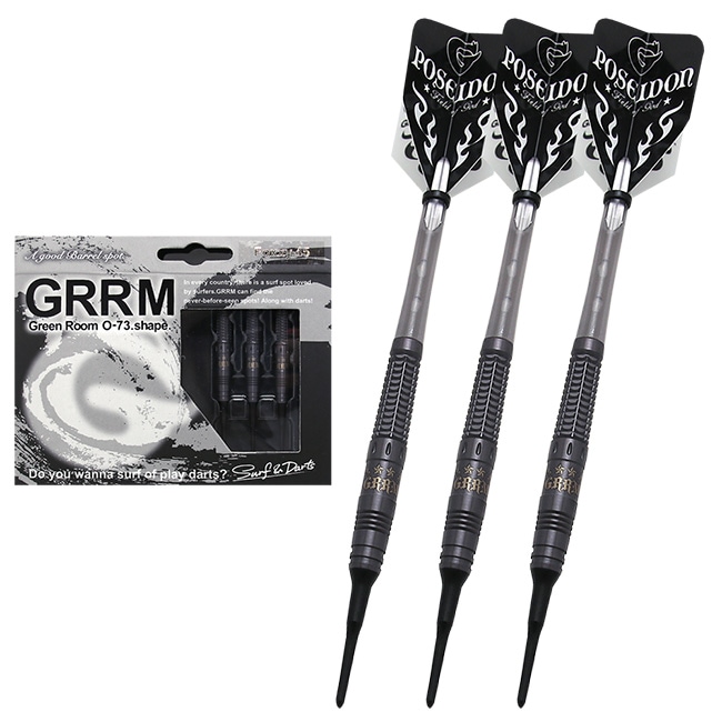 Green Room　 POSEIDON AERIAL　2種　ブラックリミテッド ダーツ > ソフトダーツ > ブランド【カ行】 > グリーンルーム > Aerial