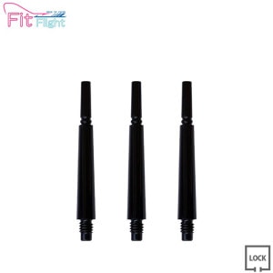 COSMO DARTS(�����������) Fit Shaft GEAR(�ե��åȥ���ե� ����) �Ρ��ޥ� ���å� D�֥�å� ��4�䡡(������ ����ե�)