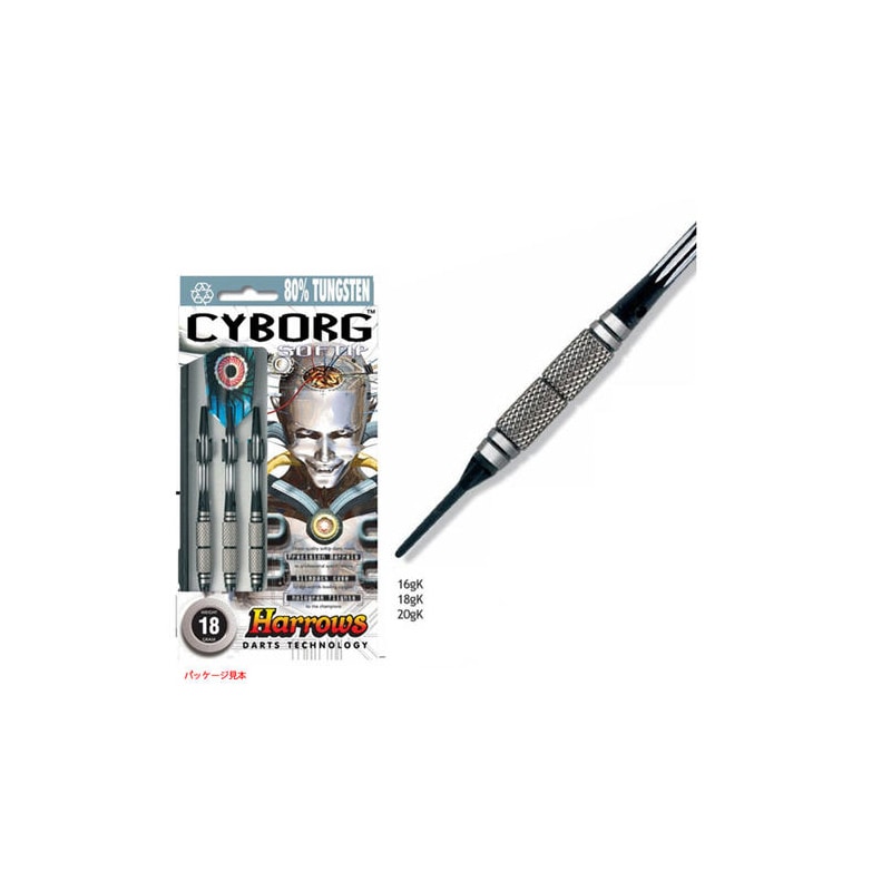 Harrows Weapon 80% Tungsten ダーツセット Harrows Assassin Heavy 80% Tungsten Darts - Knurled or Ringed - 27