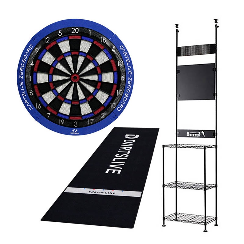 ڥåȾʡDARTSLIVE-ZERO BOARD & BLITZER ĥ BSD27-BK & DARTSLIVE Home ޥåȡ( ܡ)