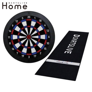 DARTSLIVE-ZERO BOARD ダーツボード＋専用スタンド＋マット付き Amazon | ソフトダーツボードセット DARTSLIVE-ZERO BOARD (ボード