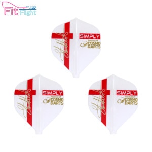 COSMO DARTS(�����������) Fit Flight(�ե��åȥե饤��) �� Steve West ver.3 ����������� �ۥ磻�� ���ƥ����֡��������������ǥ롡(������ �ե饤��)