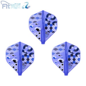 COSMO DARTS(�����������) Fit Flight��AIR��(�ե��åȥե饤�� ������) Printed Series Japanese Pattern(����ѥˡ��� �ѥ�����) ����������� D�֥롼��(������ �ե饤��)