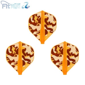 (未使用･未開封品)　コスモダーツ フィットフライトエアー フライト シェープ オレンジ 3枚入り 7z28pnb フライト > ブランド【ハ行】 > フィットフライト > Fit Flight