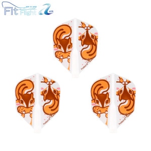 COSMO DARTS(�����������) Fit Flight��AIR��(�ե��åȥե饤�� ������) Printed Series Cheeks(��������) �������� �ۥ磻�ȡ�(������ �ե饤��)