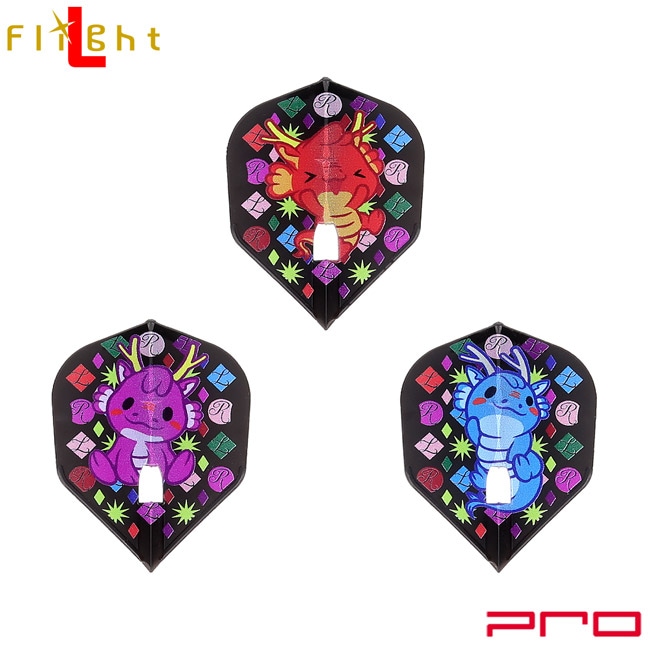 レア　Lflight　Lフライト　ダーツ　新品未使用 ダーツ フライト CAMEO × L-STYLE GODSEND 發 中 白 大三元