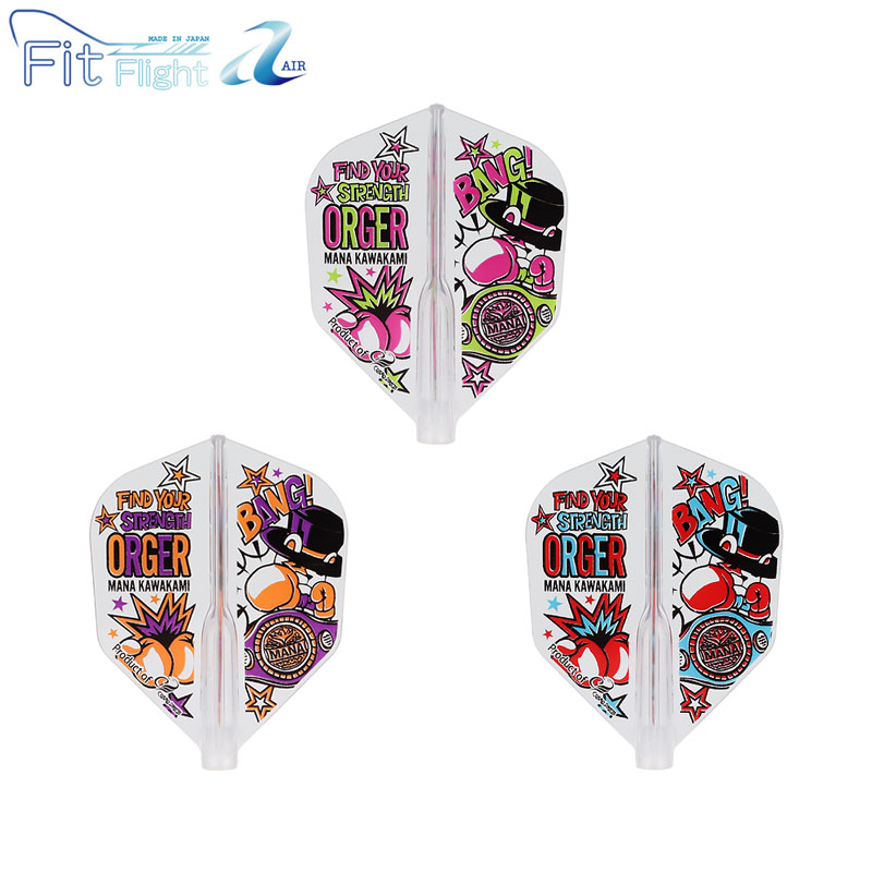 (未使用･未開封品)　コスモダーツ フィットフライトエアー フライト スーパーシェープ レッド 3枚入り 7z28pnb フライト > ブランド【ハ行】 > フィットフライト > Fit Flight