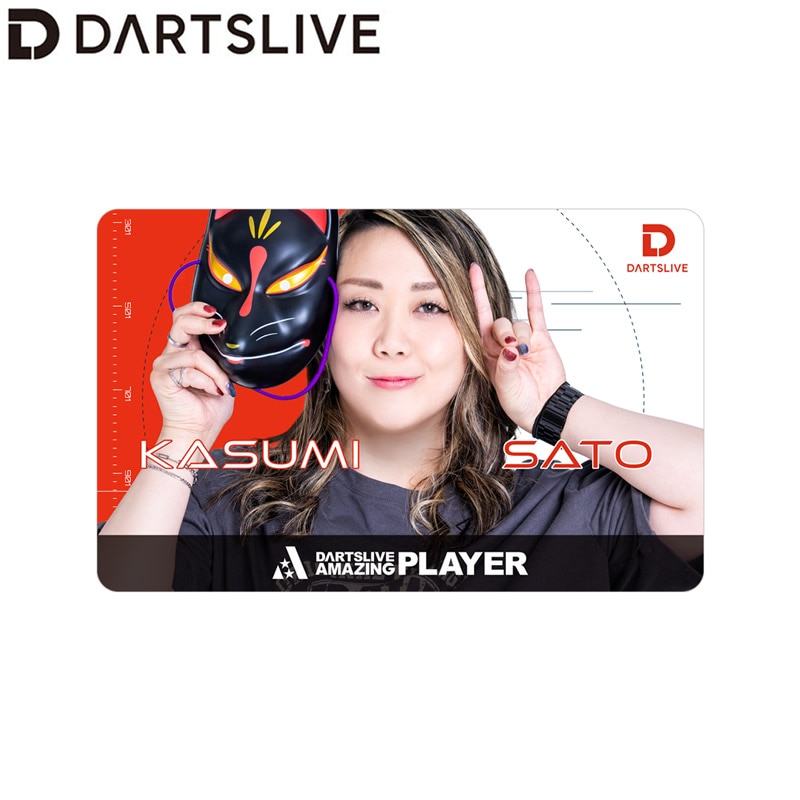 【新品/未使用未開封】 DARTS MEET GAL限定ダーツライブカード 43246-142-