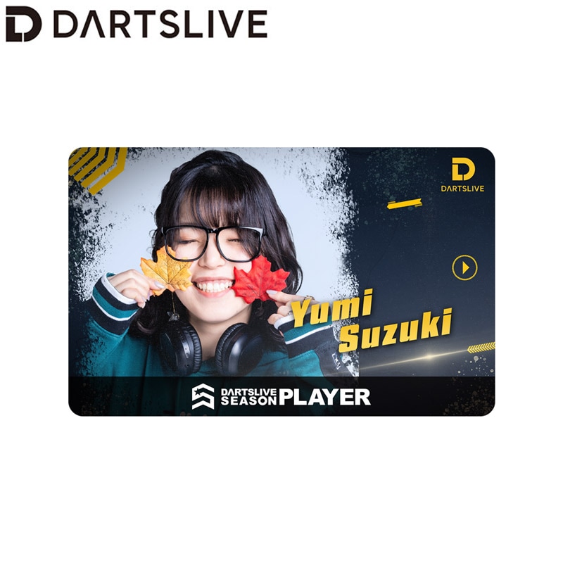 DMC Classic Yumi Suzuki カード　ダーツライブ鈴木優美 アクセサリ > ダーツライブカード > DARTSLIVE PLAYER GOODS 第