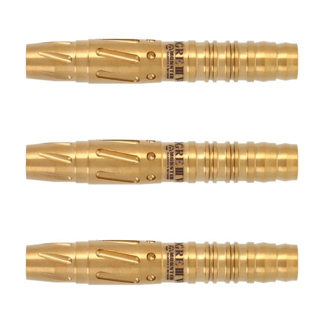 OGRE III V4 ゴールド ダーツバレル 3本セット OGRE III V4 ゴールド ダーツバレル 3本セット MONSTER DARTS