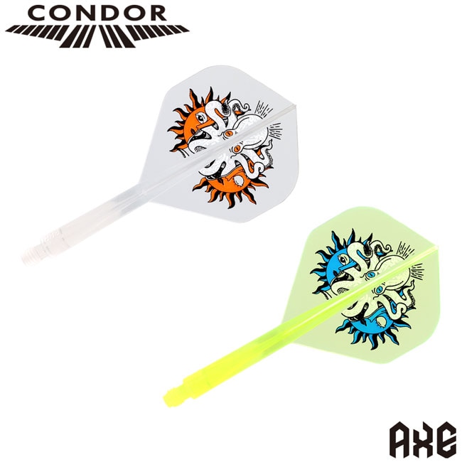 グランヴィア型ダーツデリート　追跡付き発送 予約でP20倍】【TiTO限定】ダーツ フライト CONDOR AXE G.T.Monster4
