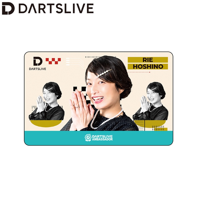 星野理絵 ダーツライブカード アクセサリ > ダーツライブカード > DARTSLIVE PLAYER GOODS 第七弾
