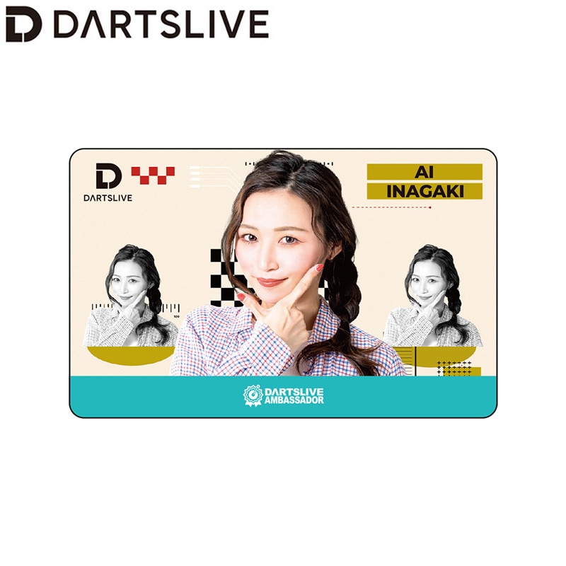稲垣亜衣 ダーツライブカード ワンブル アクセサリ > ダーツライブカード > DARTSLIVE PLAYER GOODS 第七弾