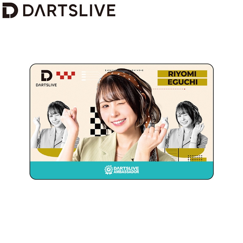 江口梨世美　ダーツライブカード アクセサリ > ダーツライブカード > DARTSLIVE PLAYER GOODS 第七弾