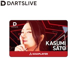 三浦歌織プロDARTSLIVEカード アクセサリ > ダーツライブカード > DARTSLIVE PLAYER GOODS第五弾