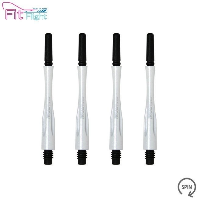 COSMO DARTS(�����������) Fit Shaft COLOR Carbon(�ե��åȥ���ե� ���顼�����ܥ�) �ϥ��֥�å� ���ԥ� �ѡ���ۥ磻�� ��6�䡡(������ ����ե�)