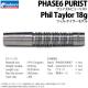 unicorn(˥) PHASE6 PURIST Phil Taylor 18g 4171䡡( Х)