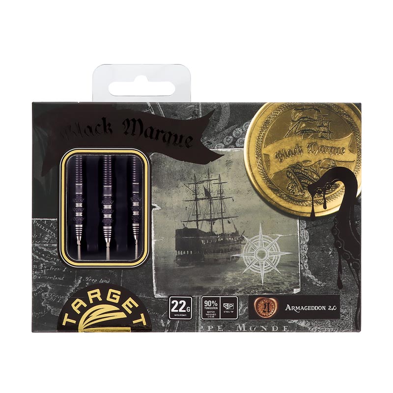 TARGET JAPAN(�������åȥ���ѥ�) BLACK MARQUE SERIES ARMAGEDDON 2.0 LITE SWISS POINT STEEL 22g ��190544�� �ޥ����륤�����ǥ롡(������ �Х��)