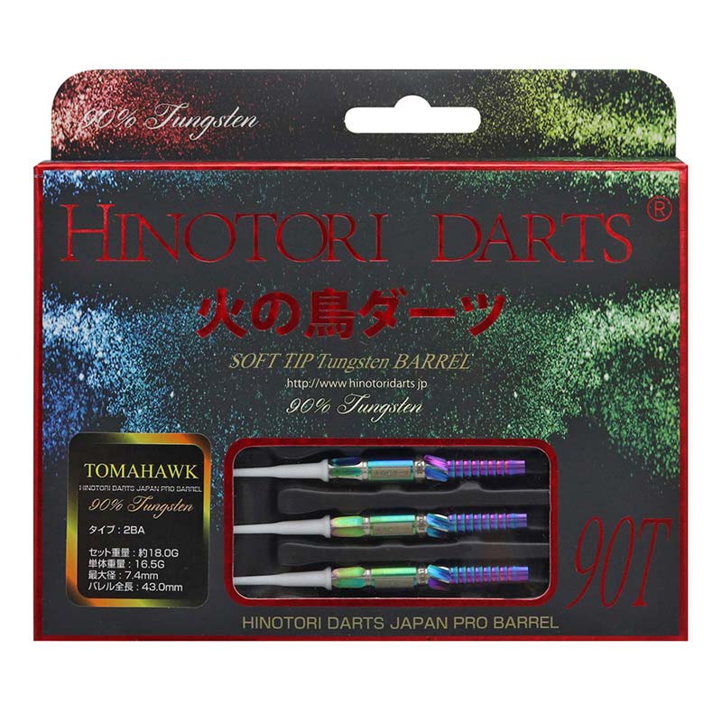 �Ф�Ļ DARTS JAPAN(�ҥΥȥ�����ĥ���ѥ�) ������꡼�� 90T TOMAHAWK(�ȥޥۡ���) RAINBOW 2BA��(������ �Х��)