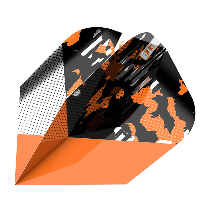 TARGET(�������å�) VISION ULTRA �ե饤�� RAYMOND VAN BARNEVELD BLACK �� ORANGE TEN-X ��336440�� �쥤���ɡ������󡦥С��ʥ٥�������ǥ롡(������ �ե饤��)