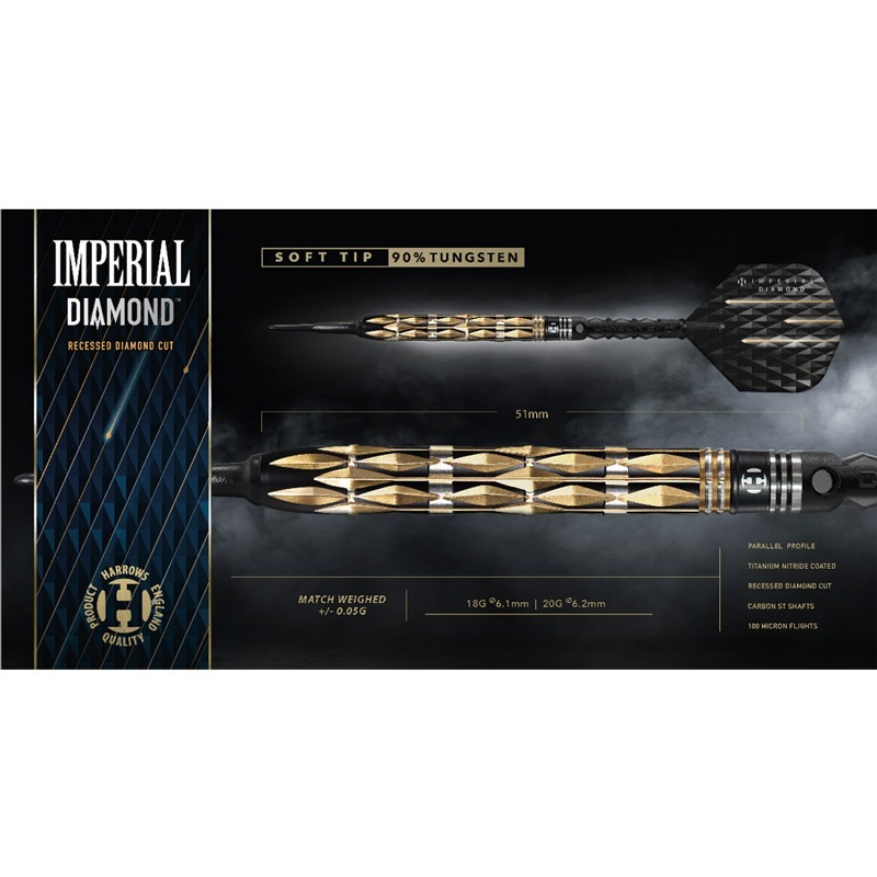 Harrows(�ϥ�����) IMPERIAL DIAMOND(����ڥꥢ�� ����������) 2BA 18gR��(������ �Х��)