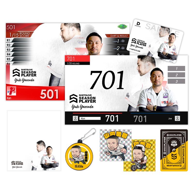 DARTSLIVE PLAYER GOODS ����ͦ�����ꥻ�å�