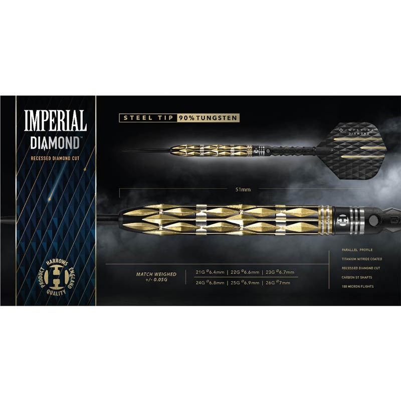 Harrows(�ϥ�����) IMPERIAL DIAMOND(����ڥꥢ�� ����������) STEEL 23gR��(������ �Х��)