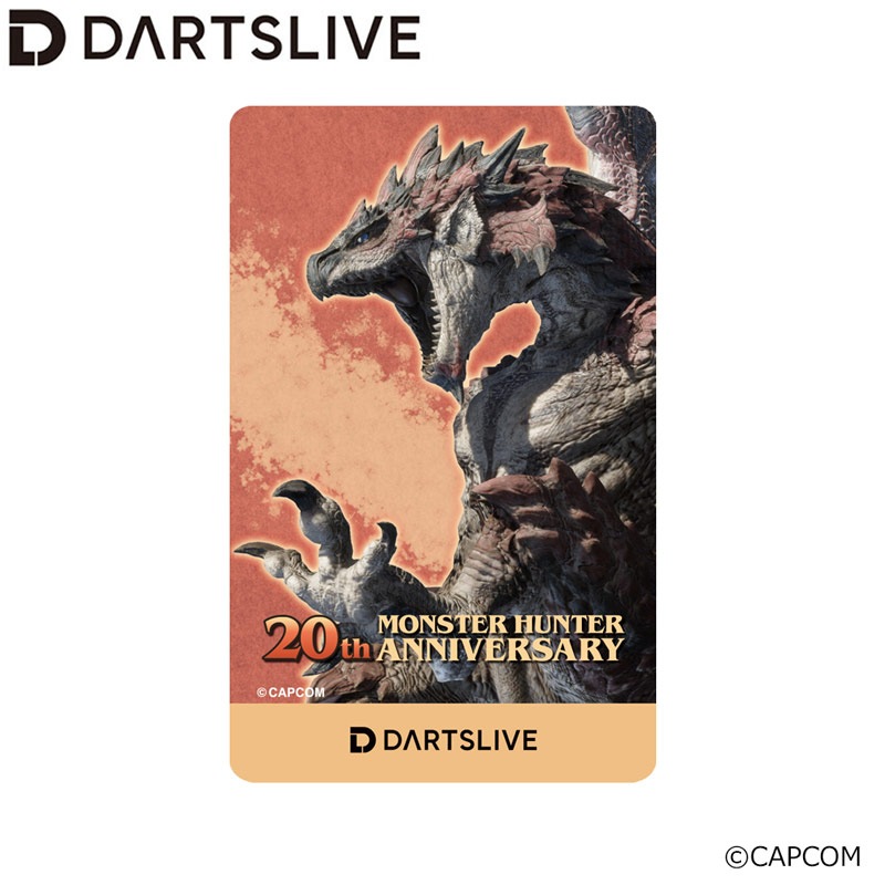MONSTER HUNTER 20th ANNIVERSARY COLLABORATION DARTSLIVE CARD�֥ꥪ�쥦���ס�(������ ������)