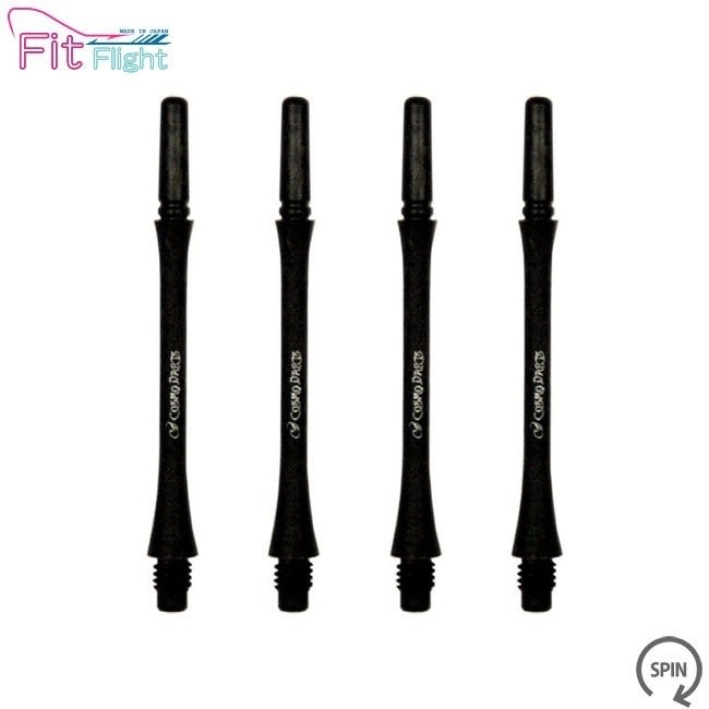 COSMO DARTS(�����������) Fit Shaft Carbon(�ե��åȥ���ե� �����ܥ�) ����� ���ԥ� C�֥�å� ��7�䡡(������ ����ե�)
