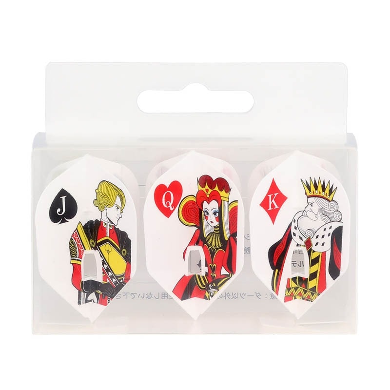 LOTUS トランプ 4点セット #01 #02 #03 #04 ナチュラルナイン】トランプ ミックス シェイプ ダーツ フライト