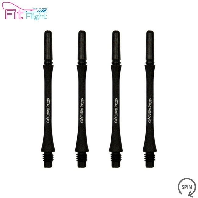 COSMO DARTS(�����������) Fit Shaft Carbon(�ե��åȥ���ե� �����ܥ�) ����� ���ԥ� C�֥�å� ��6�䡡(������ ����ե�)