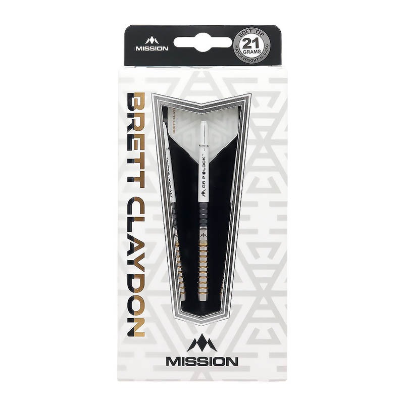 MISSION DARTS(�ߥå���������) Brett Claydon 2BA 21g �֥�åȡ����쥤�ɥ������ǥ롡(������ �Х��)
