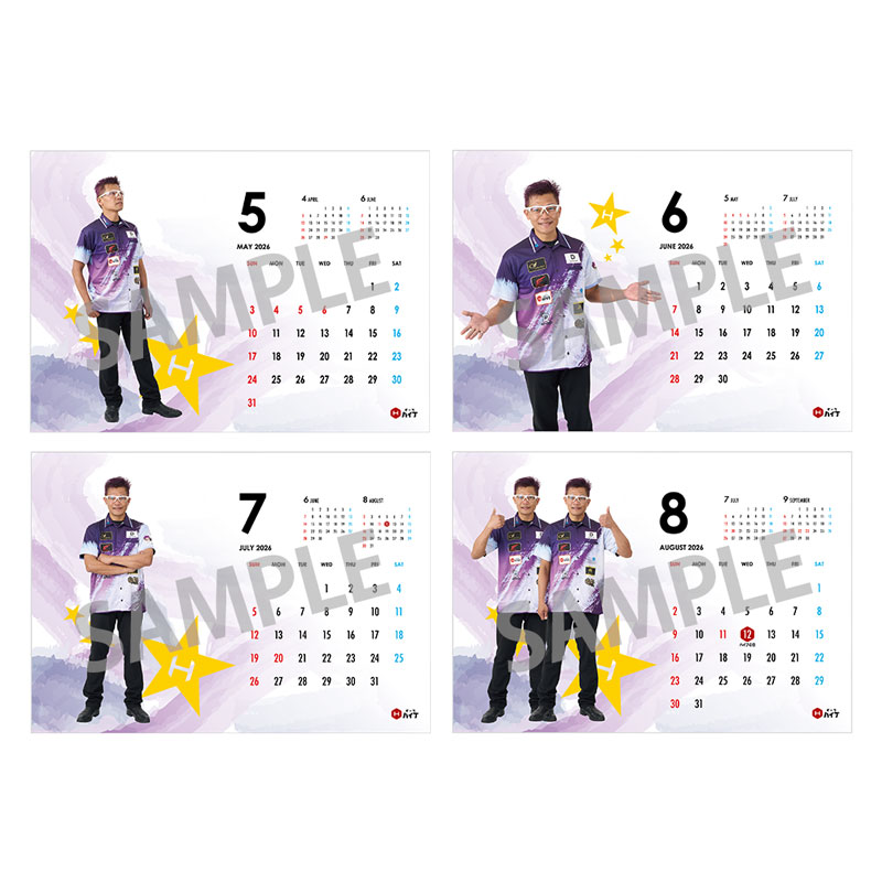 NIKKE 卓上カレンダー&LDフォトカード 6枚セット ドゥチム コラボ 勝利