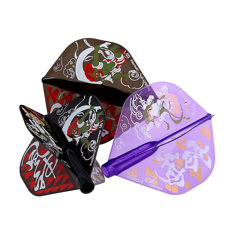 COSMO DARTS(�����������) Fit Flight��AIR��(�ե��åȥե饤�� ������) Printed Series FUJIN-RAIJIN ����������� MIX��(������ �ե饤��)