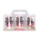COSMO DARTS(�����������) Fit Flight(�ե��åȥե饤��) Printed Series Snakes of Fire �������� �ۥ磻�ȡ�(������ �ե饤��)
