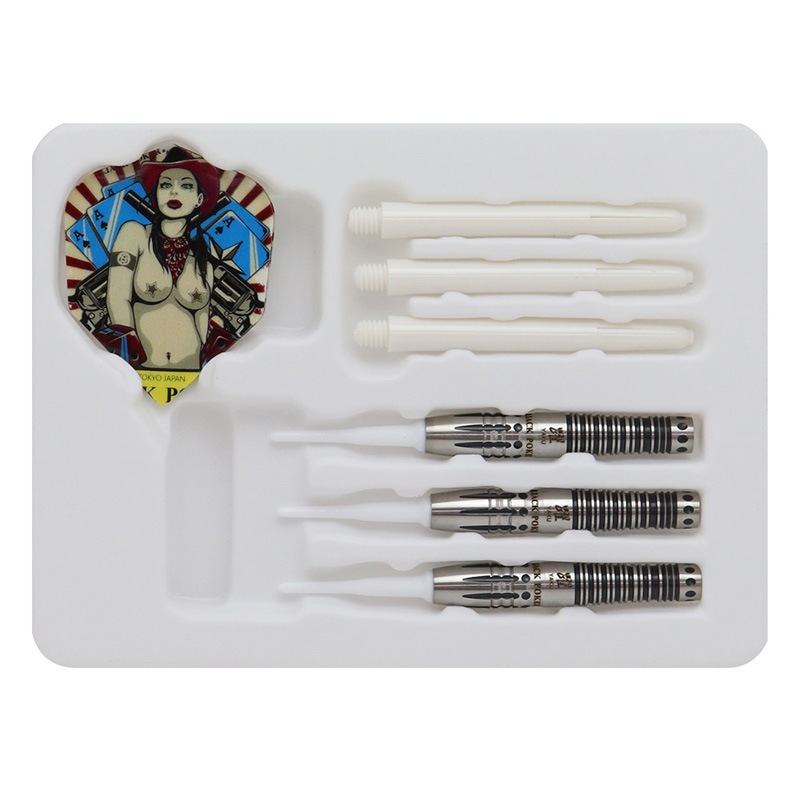 �Ф�Ļ DARTS JAPAN(�ҥΥȥ�����ĥ���ѥ�) TOKYO BLACK POKER BARREL ������ 85T���꡼�� ��(�䥯) 2BA��(������ �Х��)