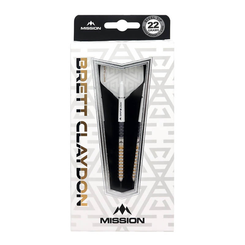 MISSION DARTS(�ߥå���������) Brett Claydon STEEL 22g �֥�åȡ����쥤�ɥ������ǥ롡(������ �Х��)