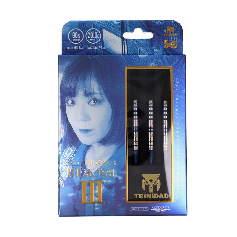 TRINIDAD LEGACY ダーツ 3本セット 大城明香利 ダーツ > ソフトダーツ > ブランド【タ行】 > トリニダード > TRiNiDAD