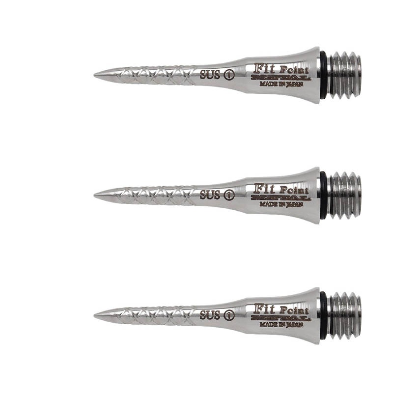 COSMO DARTS(�����������) Fit Point(�ե��åȥݥ����) METAL CONVERSION POINT ���ƥ�쥹 ��-1- Spiral 22mm�䡡(������ ����С������ݥ����)